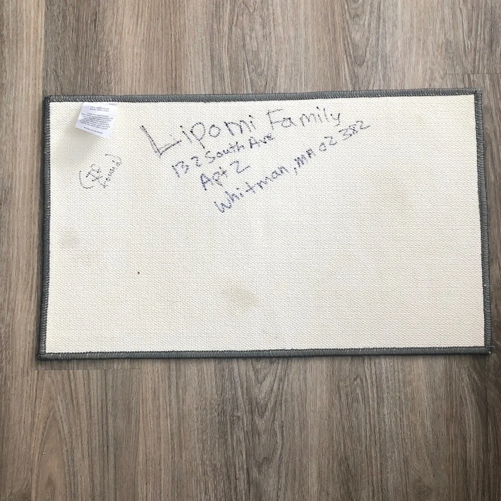 🥤 Welcome Pumpkin Door Mat